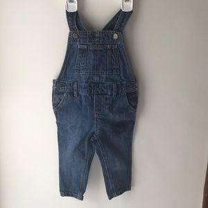 12-18 months GAP overalls